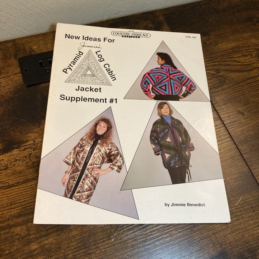 Pyramid Log Cabin Jacket‎ Supplement 1 Jimmie Benedict Country Thread Sewing